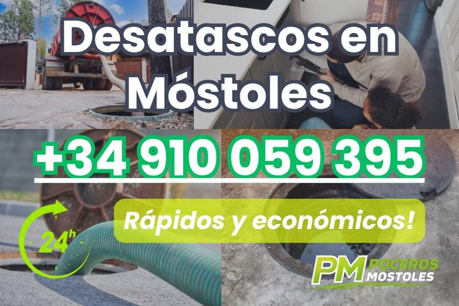 Desatascos en Móstoles 24 horas
